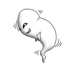 Cute & ghostly sticker #462040