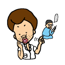 my favorite mother's son sticker #462059