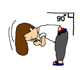 my favorite mother's son sticker #462063