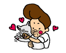 my favorite mother's son sticker #462067