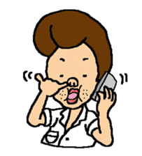 my favorite mother's son sticker #462084