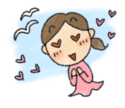 girl sticker #462425