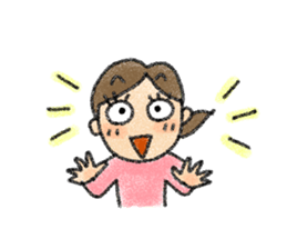 girl sticker #462439