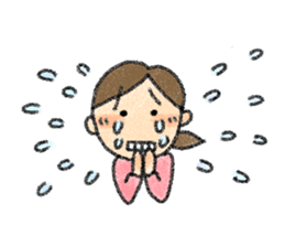 girl sticker #462445