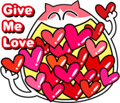 Pretty cat sticker #462586