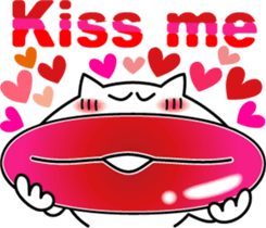 Pretty cat sticker #462593