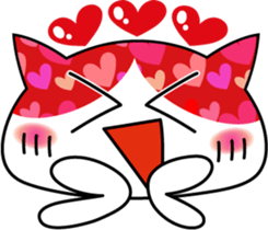 Pretty cat sticker #462596