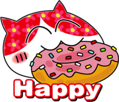 Pretty cat sticker #462599