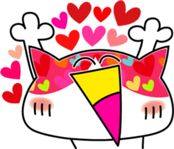 Pretty cat sticker #462602