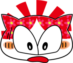 Pretty cat sticker #462606