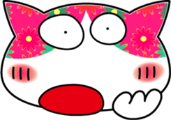 Pretty cat sticker #462607