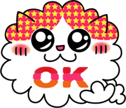 Pretty cat sticker #462610