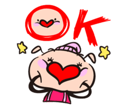 HANA-Hearton sticker #462696