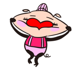 HANA-Hearton sticker #462710