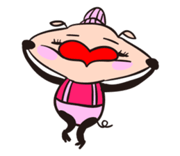 HANA-Hearton sticker #462710