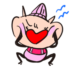 HANA-Hearton sticker #462715