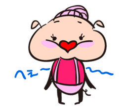 HANA-Hearton sticker #462720