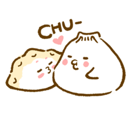 Plopping dumplings sticker #462938