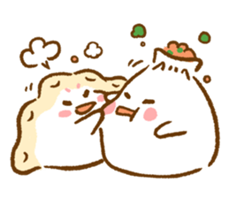 Plopping dumplings sticker #462944