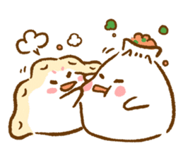 Plopping dumplings sticker #462944