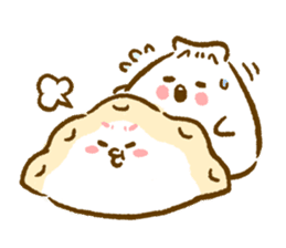 Plopping dumplings sticker #462947
