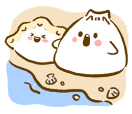 Plopping dumplings sticker #462952