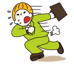 New office worker Maruo's new life sticker #463015