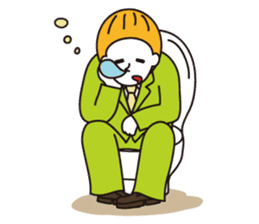 New office worker Maruo's new life sticker #463018