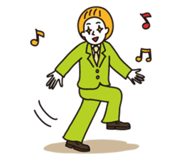 New office worker Maruo's new life sticker #463021