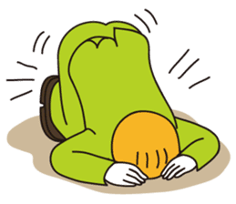 New office worker Maruo's new life sticker #463036