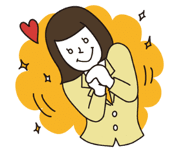 New office worker Maruo's new life sticker #463043