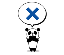 PANDA sticker #463102