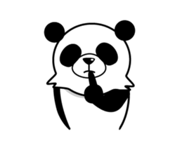 PANDA sticker #463119