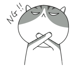 It's a cat! sticker #463178