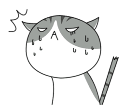 It's a cat! sticker #463179