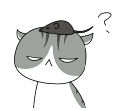 It's a cat! sticker #463180