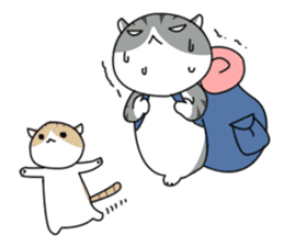 It's a cat! sticker #463210