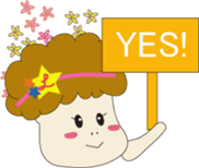 LOVE-chan and CASH-kun sticker #463512