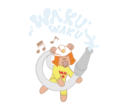 WAKU Workuma sticker #463699