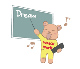WAKU Workuma sticker #463701