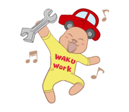 WAKU Workuma sticker #463714