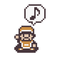 Retro Pixel Fantasy sticker #463800