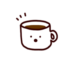 Coffee cup sticker #463975
