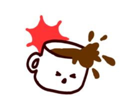 Coffee cup sticker #463979