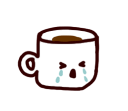 Coffee cup sticker #463980