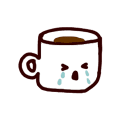 Coffee cup sticker #463980