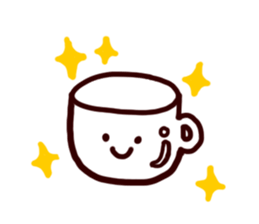 Coffee cup sticker #463986