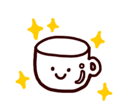 Coffee cup sticker #463986