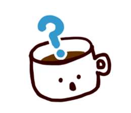 Coffee cup sticker #463987