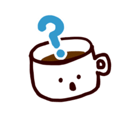Coffee cup sticker #463987